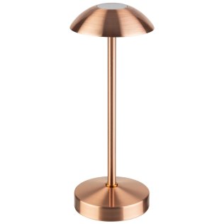 Tischleuchte ALVA Ø 8 cm, H: 20 cm Kupfer