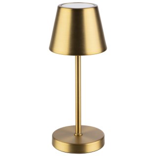 Tischleuchte MERLE MICRO Ø 8 cm, H: 20 cm Gold