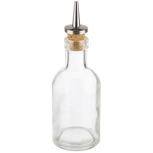 Essig und Ölflasche Ø 5 cm, H: 15,5 100 ml Glas