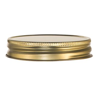 Gold Metal Lid DRINKING JARS Libbey Ø 70 mm