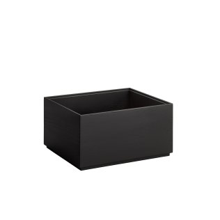 GN 1/2 Holzbox -VALO- 32,5 x 26,5 cm, H: 16,5 cm Schwarz