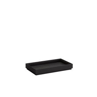 GN 1/3 Holzbox -VALO- 32,5 x 17,6 cm, H: 4,5 cm Schwarz