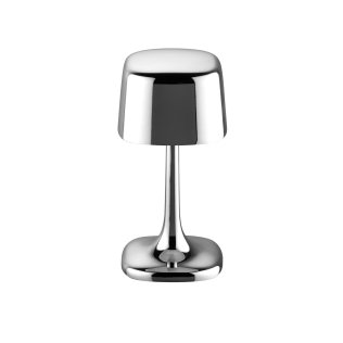Tischleuchte -SOHO- 10,5 x cm, H: 21,5 cm Glossy chrome