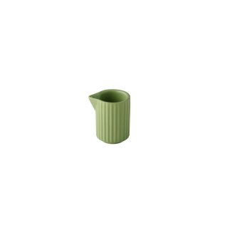 Milchgießer -THE GRID- Ø 4,5 cm, H: 6,5 40 ml Salbei Porzellan
