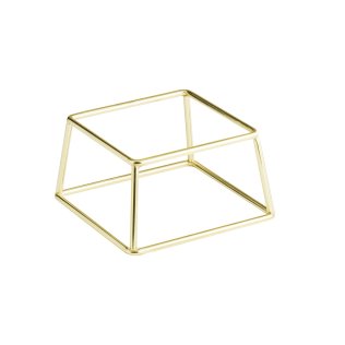 Buffetständer -MULTI- 18 x cm, H: 10 cm Gold