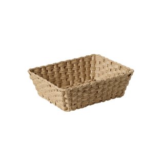 GN 1/2 Korb -TWIRL- 32,5 x 26,5 cm, H: 10 cm Braun