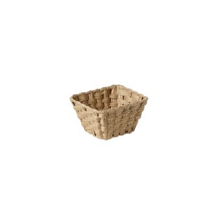 GN 1/6 Korb -TWIRL- 17,6 x 16,2 cm, H: 10 cm Braun
