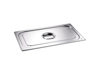 GN Deckel mit Griffmulde GD 2/8 Edelstahl