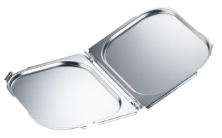 GN Deckel Universal Scharnierdeckel mit Löffelaussparung GDS-UL 1/1 Edelstahl
