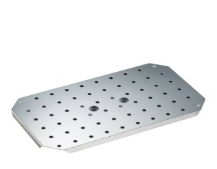 GN Einlegeboden gelocht G-ELB 1/1 470 x 265 mm Edelstahl
