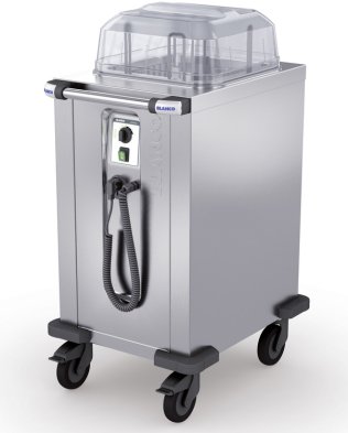 Tellerspender TS-H1 18-33 statisch beheizbar 680 x 520 mm Edelstahl