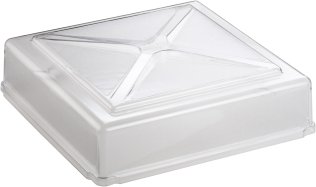 Abdeckhaube PC eckig transparent 642 x 342 mm Kunststoff