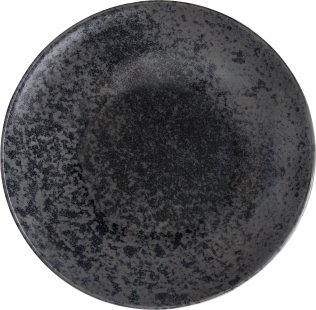 Teller tief coup 30cm Black Sandstone Porzellan
