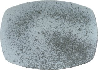 Platte coup rechteckig 32 x 23 cm GRAY, Sandstone