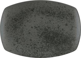 Platte coup rechteckig 32 x 23 cm BLACK, Sandstone