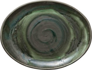 Servierplatte oval coup 31x24 cm Perfect Match Avocado
