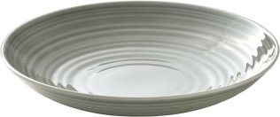 Teller tief rund coup Struktur GRAY 26cm / COUNTRY HOUSE Porzellan