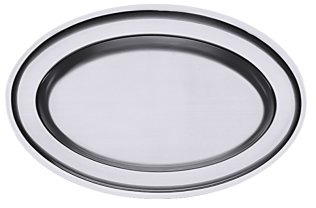 Bratenplatte, oval 36 cm / 25