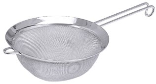 Passiersieb, runde Form 15,5 cm Edelstahl