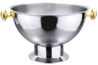 Champagnerkühler 38,5 cm Edelstahl