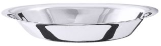 Brotschale, oval 305 x 165 mm Edelstahl