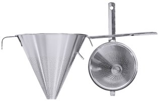 Spitzsieb mit Flachstiel 15 cm / 0,5 l