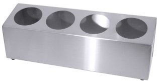 Besteckbehälter für 3 Besteckköcher Ø 100 mm