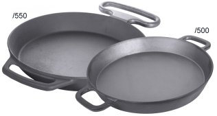 Eisenguss-Riesenpfanne 55 cm