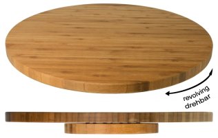Holzplatte, drehbar 35 cm