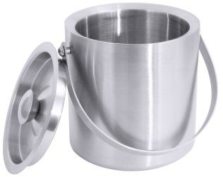 Eiseimer, doppelwandig 1,75 l Edelstahl
