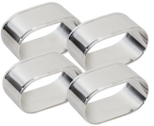Serviettenringe, oval Ø 50 mm