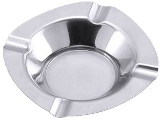 Aschenbecher 125 x mm Edelstahl