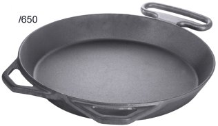 Eisenguss-Riesenpfanne 65 cm