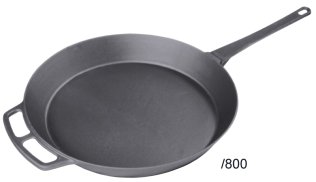 Eisenguss-Riesenpfanne 80 cm / 48