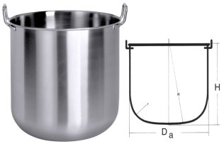 Schlagmaschinenkessel 265 mm