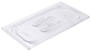 GN-Deckel, klar für Edelstahlbehälter 1/9 GN Kunststoff