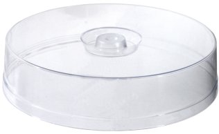 Tortenhaube, flach 29,5 cm Kunststoff