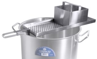 Spätzle-/ Knöpflehobel, groß für kurze Knöpfle 455 x 155 mm Edelstahl