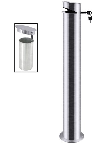 Standaschenbecher 100 cm Edelstahl