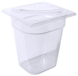 GN-Behälter Polypropylen 2,5 l / 1/6 GN Kunststoff