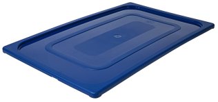 GN Deckel, farbig 1/1 / blau Kunststoff