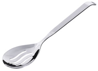 Chafing Dish-Löffel, längs perforiert 31 cm
