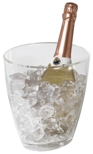 Sektkühler, oval für eine Flasche