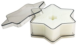 Ausstecher Schneeflocke 7 tlg. Ø 40 mm Kunststoff