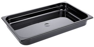 GN Behälter, schwarz 1/1