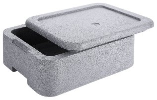 Thermobox für Menüschalen 14,5 cm Kunststoff