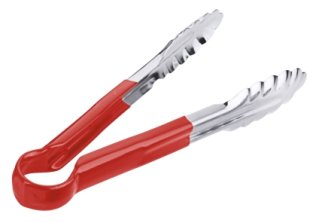Küchenzange HACCP 24 cm / rot Edelstahl