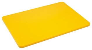 Schneidbrett HACCP 34,5 cm / gelb Kunststoff