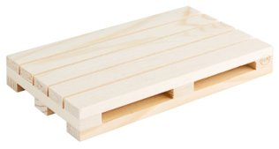Mini-Holzpalette, natur 150 x 90 mm