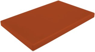 Schneidbrett PE 500 braun 40x30x2cm